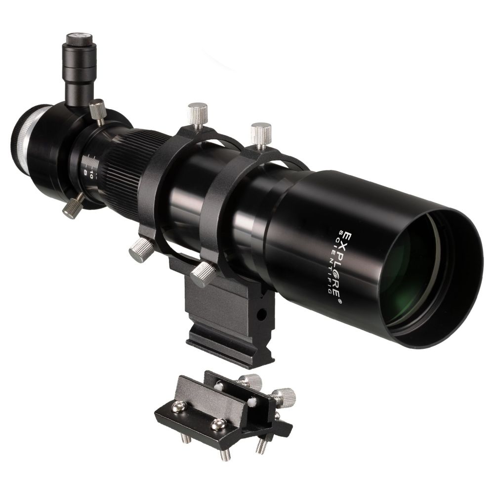 Explore Scientific 10x60 Viewfinder and Guider Scope with Helical Focuser 1.25/T2