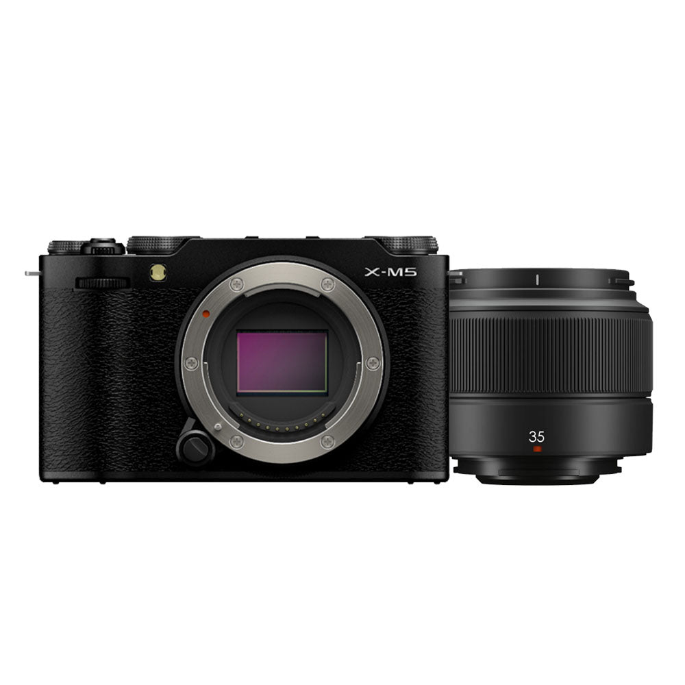 Fujifilm X-M5 corpo nero + Fujifilm XC 35mm f/2.0 Nero