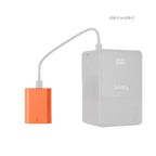 SmallRig 4969 Batteria ricaricabile per fotocamera NP-FZ100 USB-C arancione
