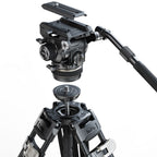 SmallRig 4463 Heavy-Duty Carbon Fiber Tripod Kit AD-120