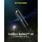 Batteria Nitecore Carbon 6K