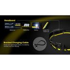 Kit Nitecore Carbon Battery 6K per un'autonomia prolungata della lampada frontale
