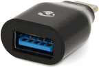 Nedis Adattatore USB-C 3.2 Gen 1 maschio A femmina nero