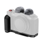 SmallRig 4876 Piastra di montaggio a L con impugnatura in silicone per Fujifilm X-M5, nero