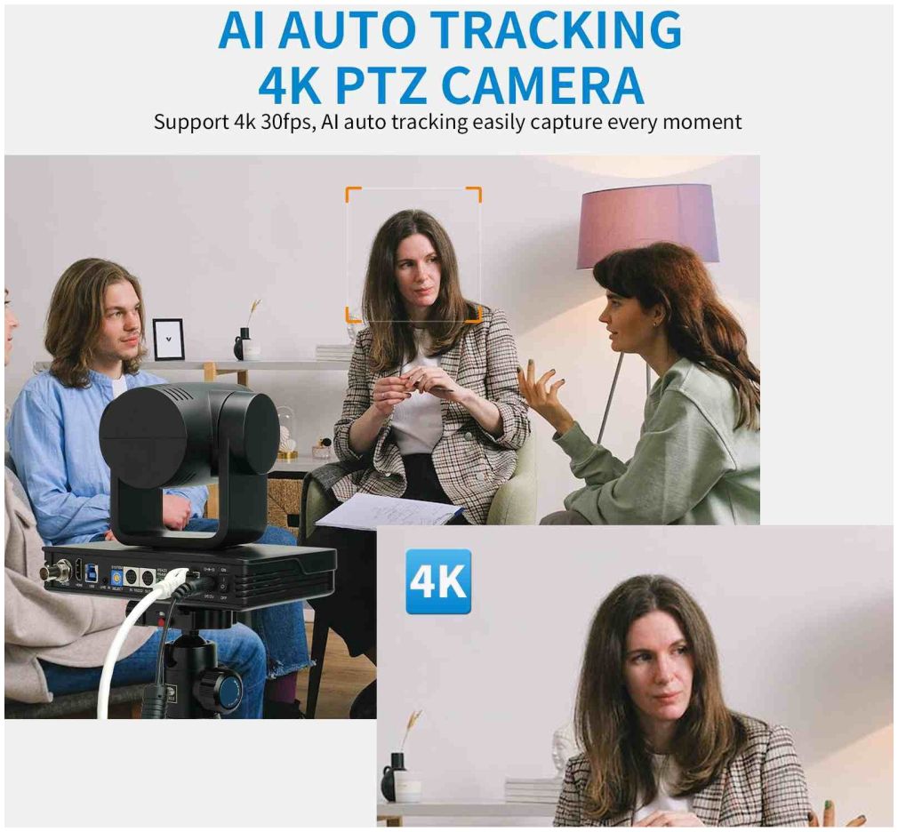 Feelworld UHD4K12X PTZ Camera