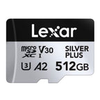 Lexar microSDXC Silver Plus UHS-1 512GB V30