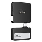 Lexar Go Portable SSD SL400 2TB including Hub black
