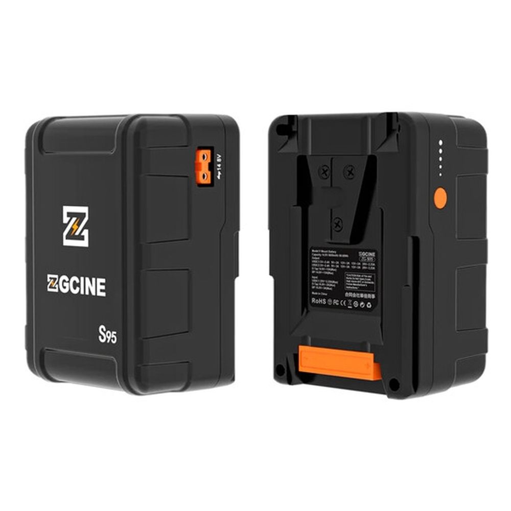 ZGCINE Batteria per montaggio a V 98Wh serie S
