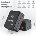 ZGCINE Batteria per montaggio a V 98Wh serie S