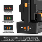 ZGCINE V-Mount Dual Charger with hot switching