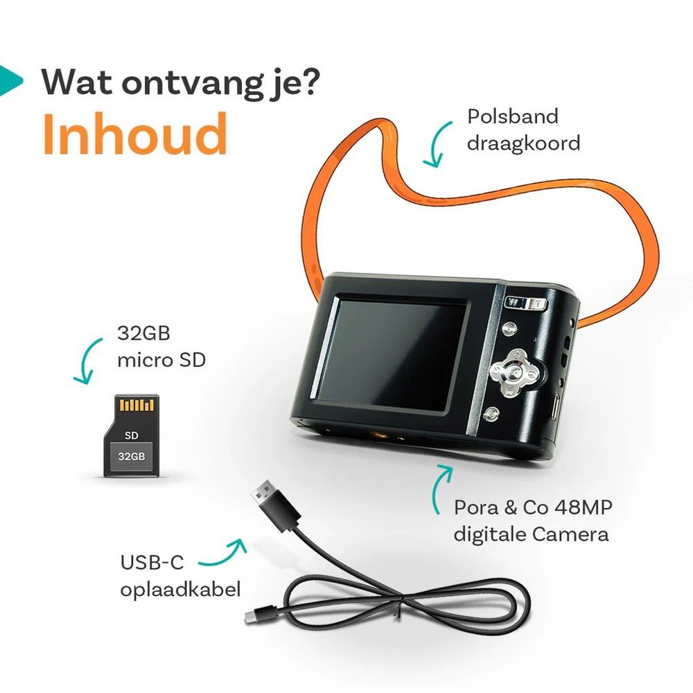 Pora&Co Kids Vlog camera