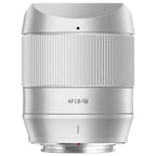 TTArtisan APS-C AF 56mm f/1.8 Fuji X-attacco, argento
