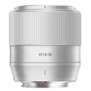 TTArtisan APS-C AF 56mm f/1.8 Nikon Z-Attacco, argento