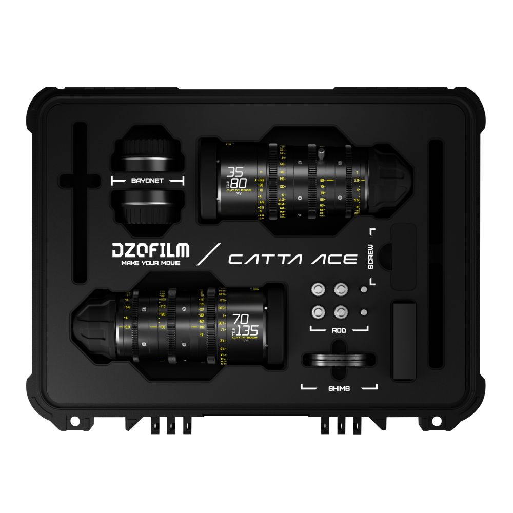 DZOFilm Catta ACE Bundles 35-80/70-135 T2.9 - PL/EF mount (black)
