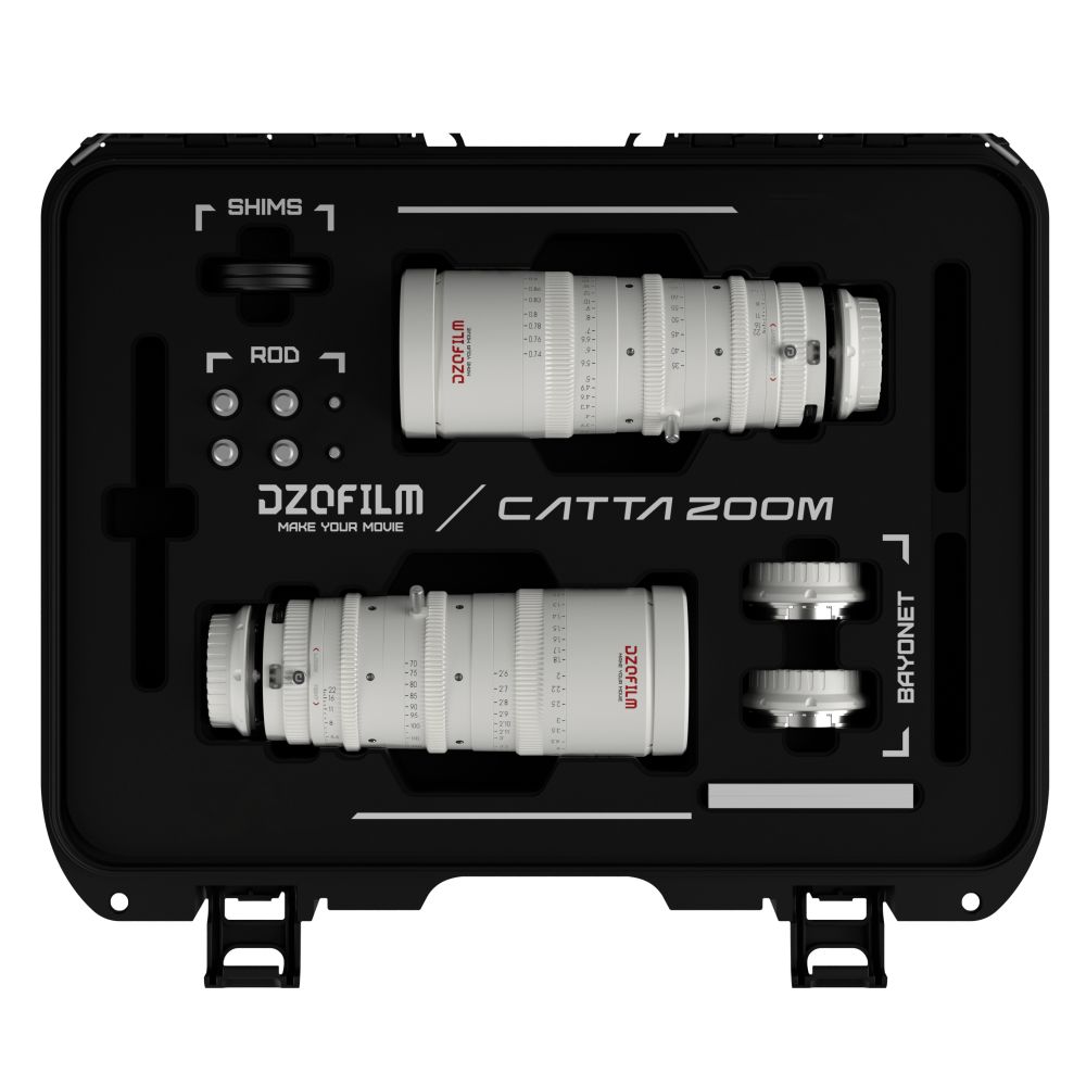 DZOFilm Catta ZOOM Bundle 18-35/35-80 T2.9 - attacco E (bianco)
