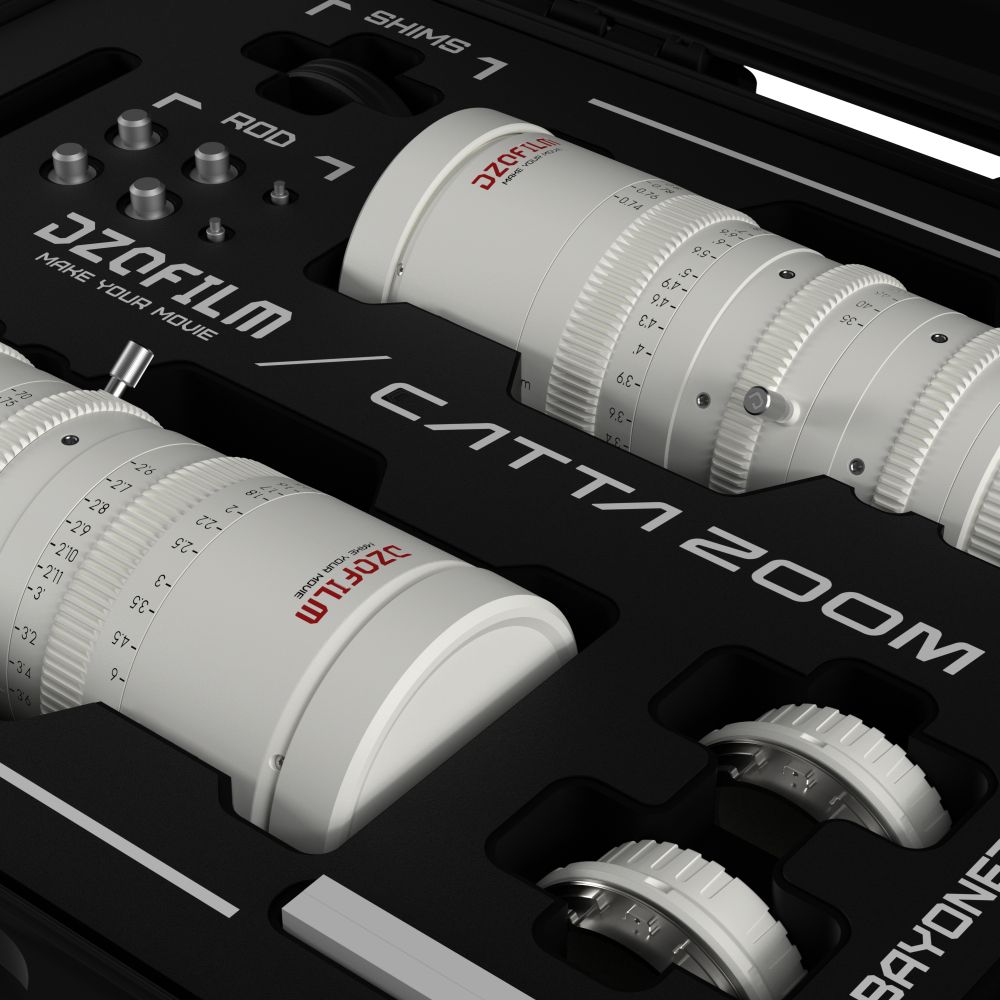 DZOFilm Catta ZOOM Bundles 18-35/70-135 T2.9 - E-mount (white)