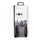 Nedis XLR 3-Pin Male-Female 0.5m