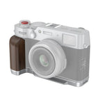 SmallRig 4804 Impugnatura a L in legno per Fujifilm X100VI / X100V, argento