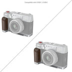 SmallRig 4804 Impugnatura a L in legno per Fujifilm X100VI / X100V, argento