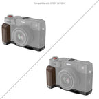 SmallRig 4805 Impugnatura a L in legno per Fujifilm X100VI / X100V, nero