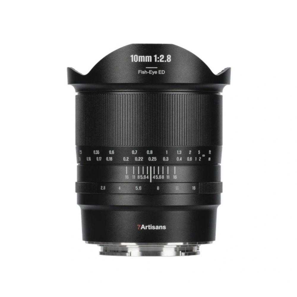 7artisans 10mm f/2.8 Mark II (attacco Panasonic/Leica/Sigma L), nero