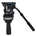 Sirui Twin-Leg Video Tripod 75mm Half-Bowl + VHS10 Professional Fluid Head