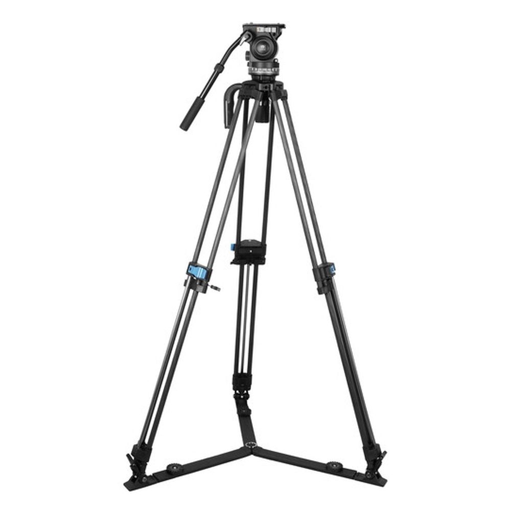 Sirui Twin-Leg Video Tripod 75mm Half-Bowl + VHS10 Professional Fluid Head