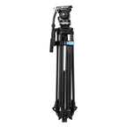 Sirui Twin-Leg Video Tripod 75mm Half-Bowl + VHS10 Professional Fluid Head