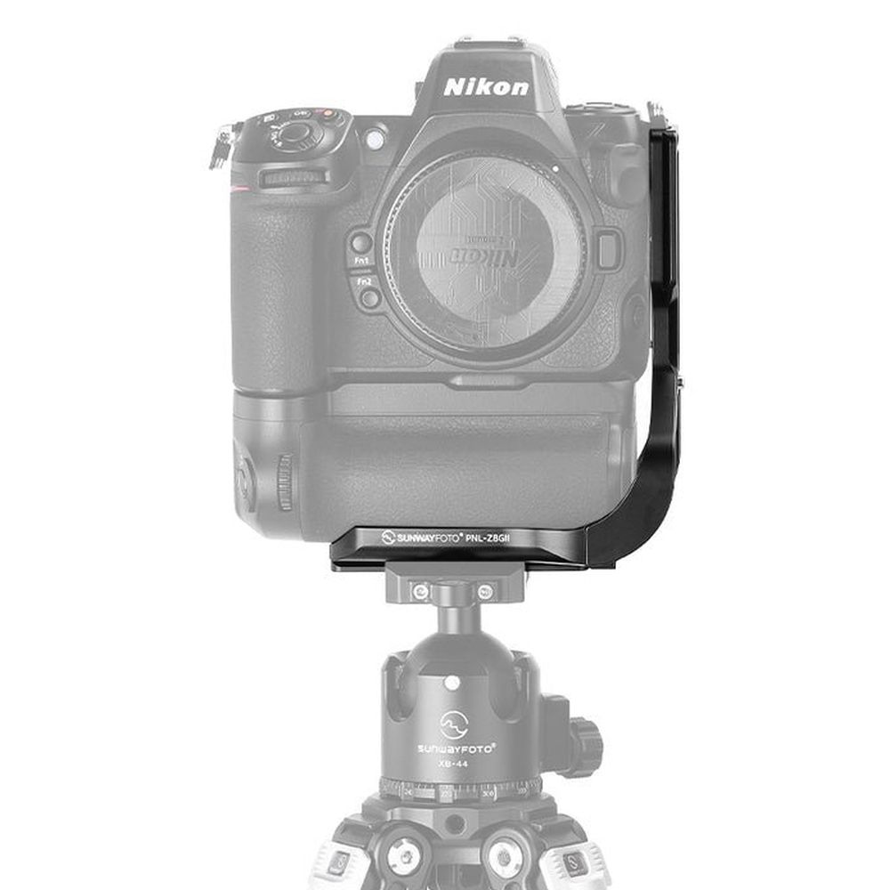 Piastra a L Sunwayfoto / staffa a L Arca Nikon Z8 con impugnatura (PNL-Z8GII)
