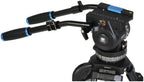 Sirui Twin-Leg Video Tripod 100mm Half-Bowl + VHS18 Professional Fluid Head