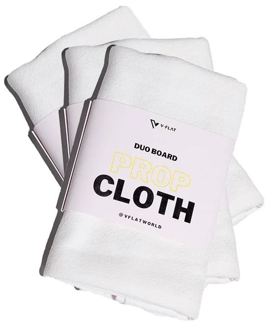 V-Flat The Prop Panno Bianco confezione da 3 pezzi