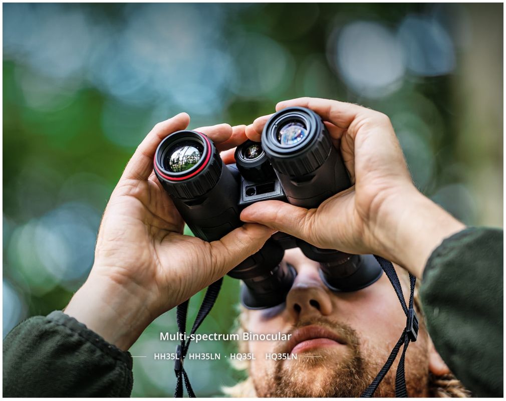 Binocolo multispettrale Hikmicro Habrok HH35L 850nm