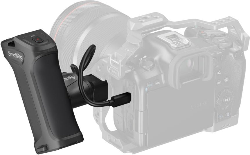 SmallRig 5235 Impugnatura laterale rotante con grilletto REC per alcune fotocamere Canon / Blackmagic Design