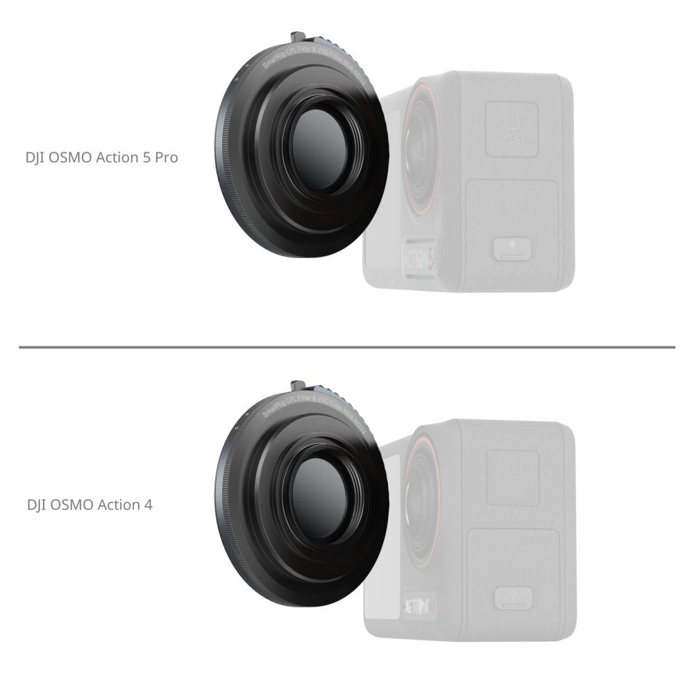 SmallRig 4941 CPL & VND 3-5 Filter for DJI Osmo Action 4
