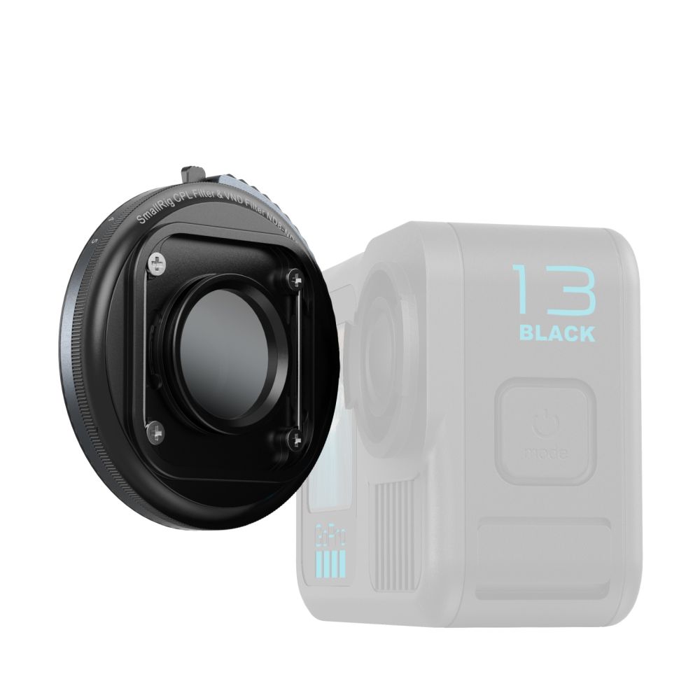 SmallRig 4942 CPL & VND 3-5 Filter for GoPro HERO13/12/11/10 - Black
