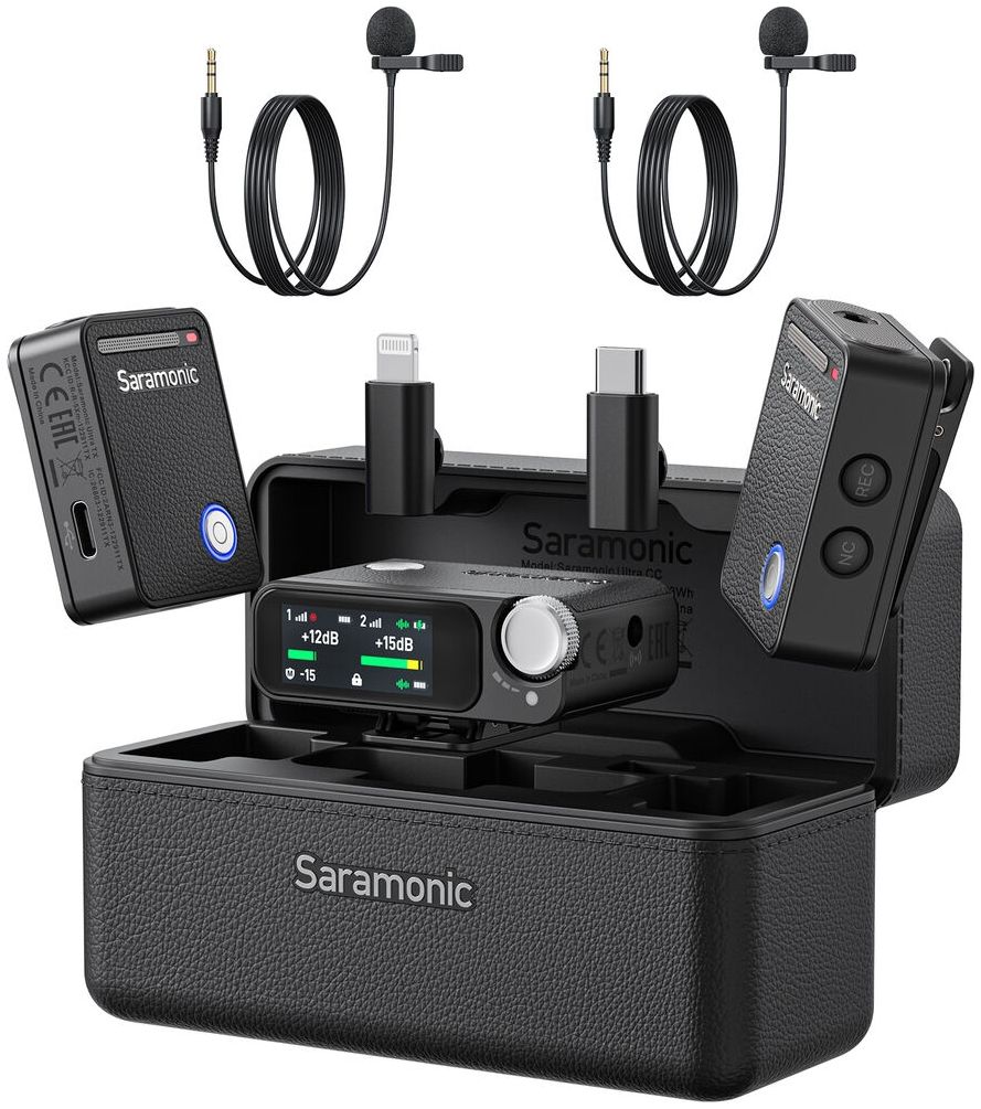 Saramonic Ultra Nero + 2x Lavalier
