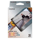 Pellicola istantanea Fujifilm INSTAX Wide, metallo spazzolato