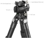SmallRig 5025 Heavy Duty Carbon Fiber Tabletop Tripod Kit