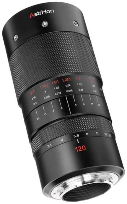 Astrhori 120mm F2.8 Canon EF (Full frame) black