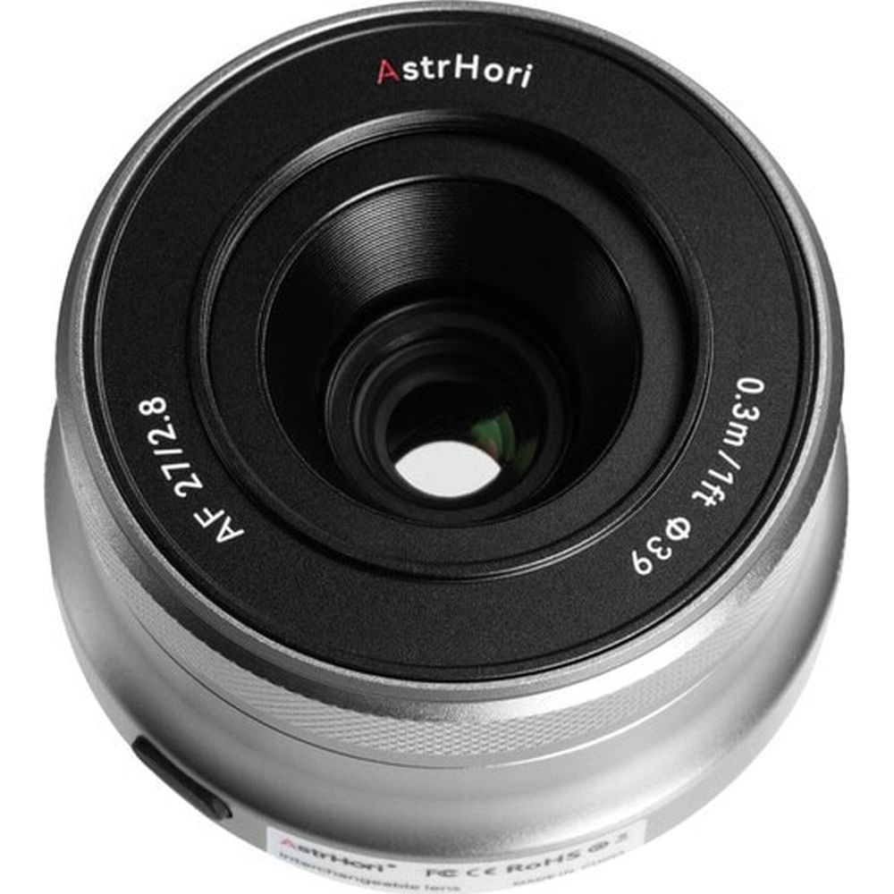 AstrHori 27mm f/2.8 II Nikon Z (APS-C) Autofocus argento