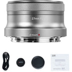 AstrHori 27mm f/2.8 II Nikon Z (APS-C) Autofocus argento