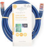 Nedis Cat6 S/FTP cavo di rete RJ45 maschio - RJ45 maschio 2m blu