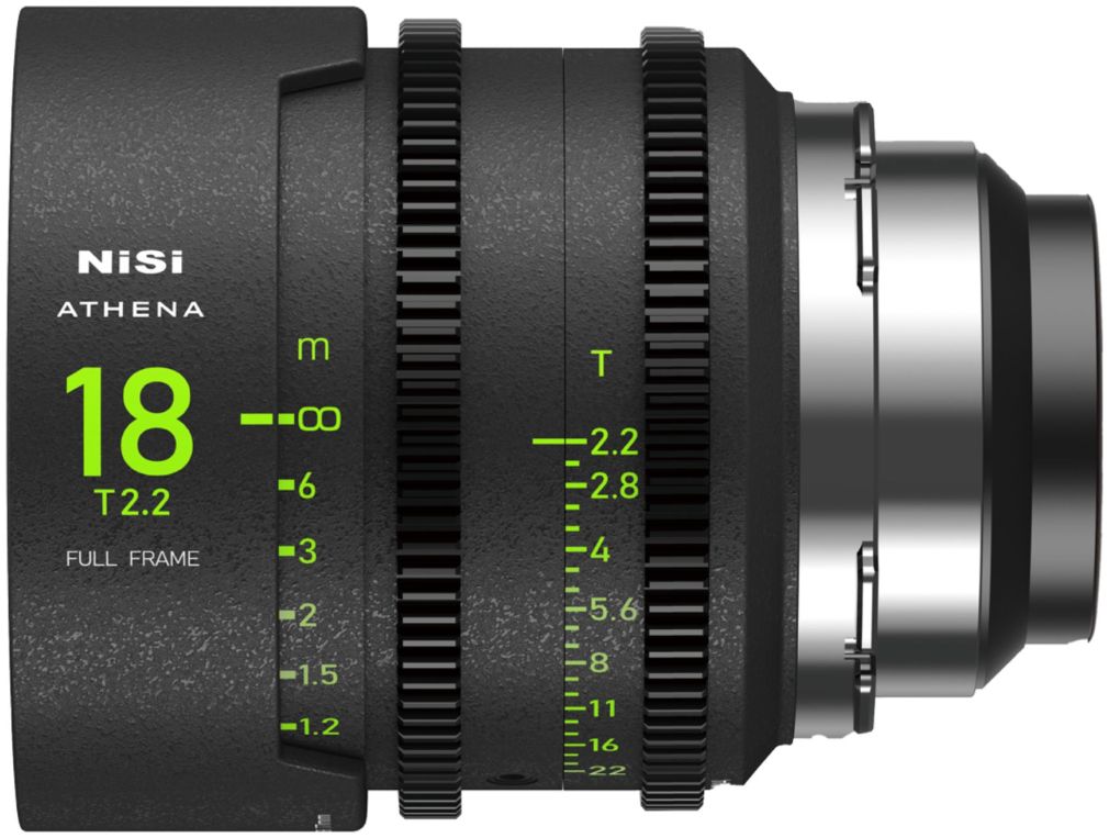 NiSi 18mm T2.2 Obiettivo cinema full frame (attacco PL) ATHENA PRIME