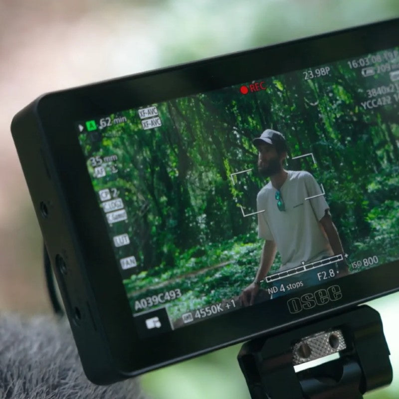 Osee Lilmon 5 Kit monitor on-fotocamera 4K-HDMI da 5,5" con schermo touchscreen - 1000 nits