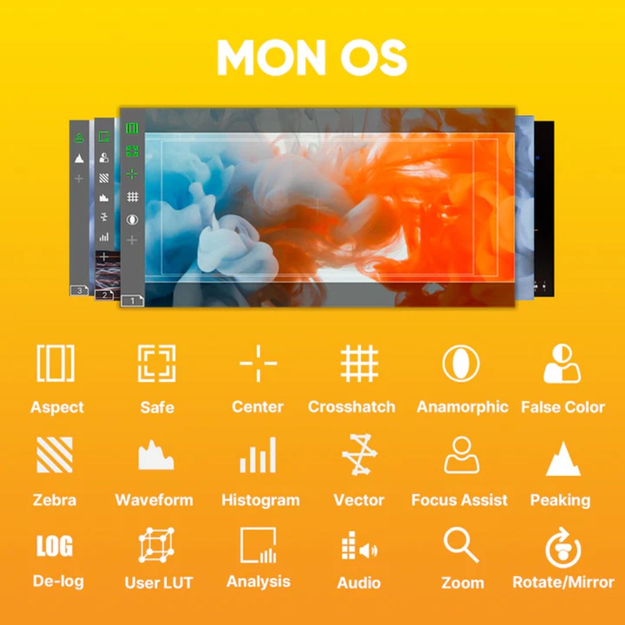 Osee T5+ 5.5" 4K-HDMI On-Camera Monitor Kit - 1000 nits