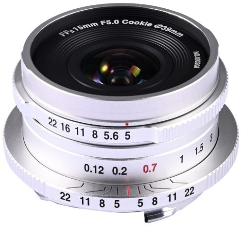 Laowa 15mm f/5 Cookie FF L-attacco (argento)
