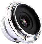 Laowa 15mm f/5 Cookie FF Canon RF (argento)