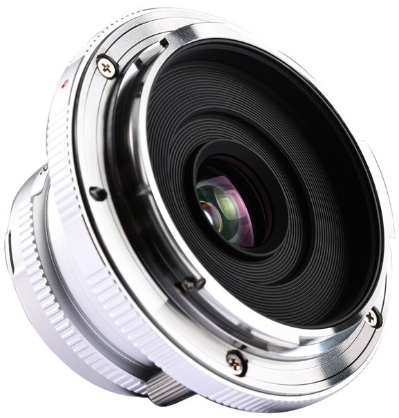 Laowa 15mm f/5 Cookie FF Canon RF (argento)