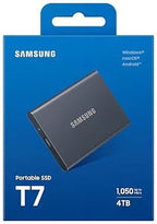 Samsung Portable SSD T7 4TB Titan Grey
