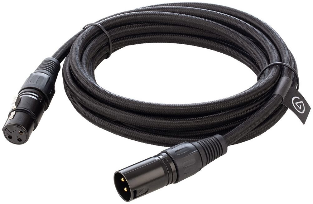 Cavo microfonico XLR Elgato, 300 cm, nero